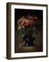 Bunch of Flowers. Phloxes, 1884-Ivan Nikolayevich Kramskoi-Framed Giclee Print