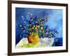 bunch of flowers-Pol Ledent-Framed Art Print