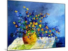 bunch of flowers-Pol Ledent-Mounted Art Print