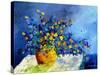 bunch of flowers-Pol Ledent-Stretched Canvas