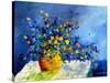 bunch of flowers-Pol Ledent-Stretched Canvas