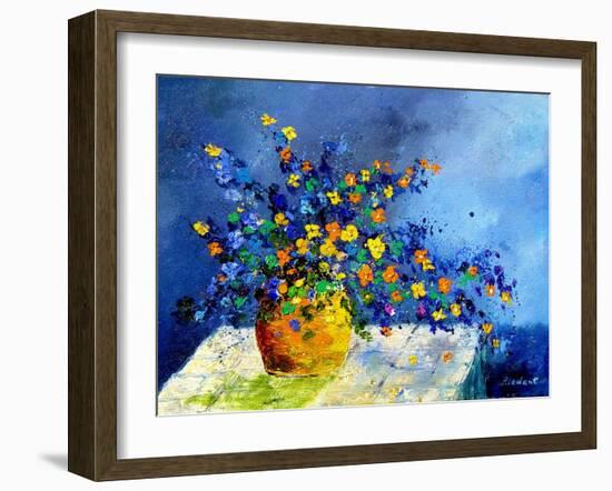 bunch of flowers-Pol Ledent-Framed Art Print