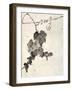 Bunch of Grapes-Jakuchu Ito-Framed Premium Giclee Print