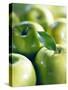 Bunch of Green Apples-Rick Barrentine-Stretched Canvas