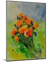 Bunch Of Poppies-Pol Ledent-Mounted Art Print