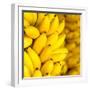 Bunch of Ripe Bananas Background-mazzzur-Framed Photographic Print