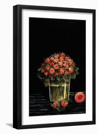 Bunch of Roses-Henri Rousseau-Framed Art Print