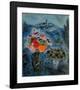 Bunch of Violets-Marc Chagall-Framed Art Print