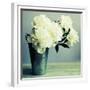 Bunch of White Peonies in Vase-Tom Quartermaine-Framed Giclee Print