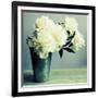 Bunch of White Peonies in Vase-Tom Quartermaine-Framed Giclee Print