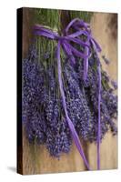 Bunches of Lavender Drying Shed at Lavender Festival, Sequim, Washington, USA-Merrill Images-Stretched Canvas