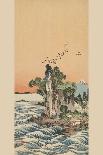 View of Shichirigahama-Buncho Tani-Laminated Art Print