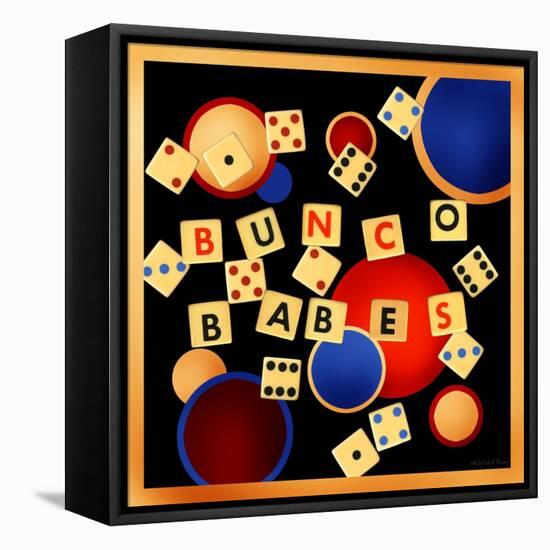 Bunco Babes-Kate Ward Thacker-Framed Stretched Canvas