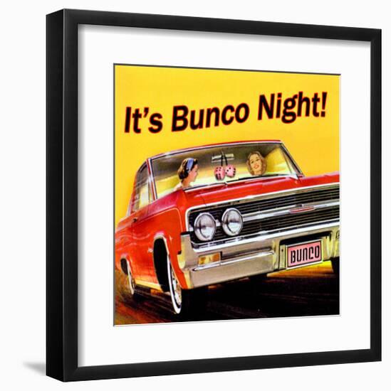 Bunco Night-null-Framed Giclee Print