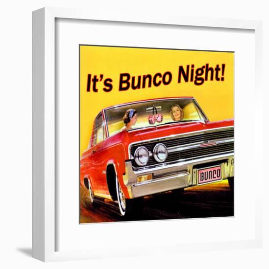 Bunco Night-null-Framed Giclee Print