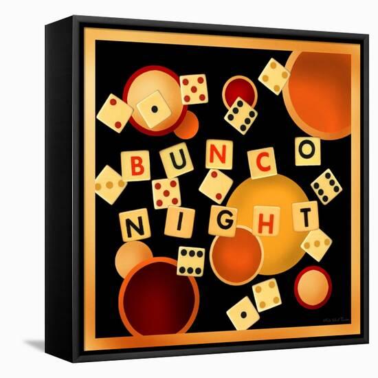Bunco Night-Kate Ward Thacker-Framed Stretched Canvas