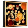 Bunco Night-Kate Ward Thacker-Framed Stretched Canvas