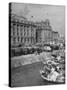 Bund from Jetty Area-Carl Mydans-Stretched Canvas