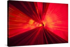 Bund Sightseeing Tunnel Lights-null-Stretched Canvas