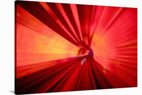 Bund Sightseeing Tunnel-Paul Souders-Stretched Canvas