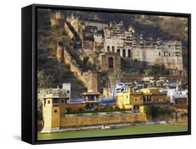 Bundi Palace, Bundi, Rajasthan, India-Ian Trower-Framed Stretched Canvas