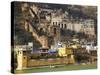 Bundi Palace, Bundi, Rajasthan, India-Ian Trower-Stretched Canvas