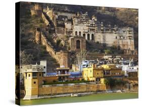 Bundi Palace, Bundi, Rajasthan, India-Ian Trower-Stretched Canvas