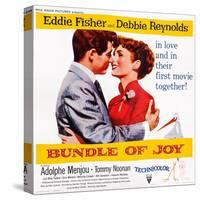 Bundle of Joy, Eddie Fisher, Debbie Reynolds, 1956-null-Stretched Canvas