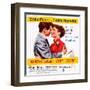 Bundle of Joy, Eddie Fisher, Debbie Reynolds, 1956-null-Framed Art Print