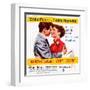 Bundle of Joy, Eddie Fisher, Debbie Reynolds, 1956-null-Framed Art Print