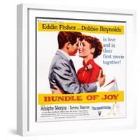 Bundle of Joy, Eddie Fisher, Debbie Reynolds, 1956-null-Framed Art Print