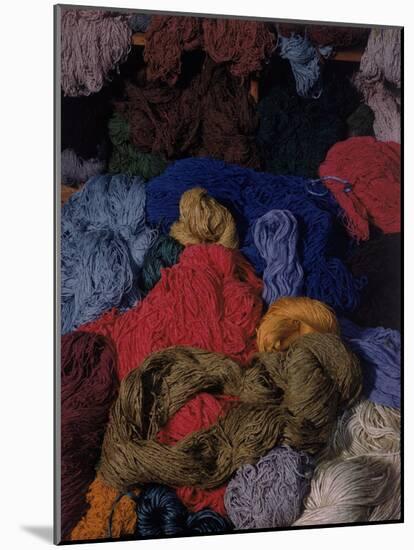 Bundles of Yarn by Textile Designer Dorothy Liebes-Charles E^ Steinheimer-Mounted Photographic Print