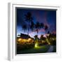 Bungalows at Sunset in Thailand Paradise-dellm60-Framed Photographic Print