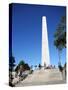 Bunker Hill Memorial, Charlestown, Boston, Massachusetts, New England, USA-null-Stretched Canvas