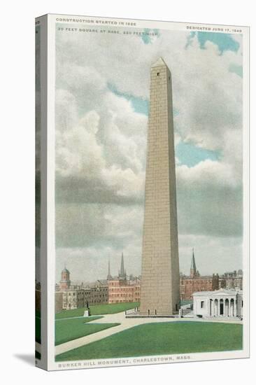 Bunker Hill Monument, Charlestown-null-Stretched Canvas