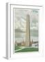 Bunker Hill Monument, Charlestown-null-Framed Art Print