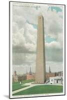 Bunker Hill Monument, Charlestown-null-Mounted Art Print