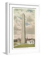 Bunker Hill Monument, Massachusetts-null-Framed Art Print