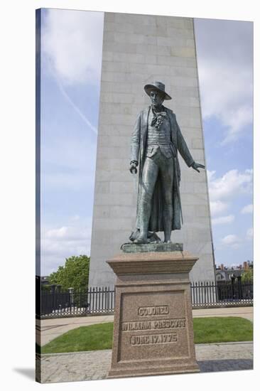 Bunker Hill, Revolutionary War Monument, Boston, MA-Joseph Sohm-Stretched Canvas