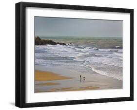 Bunmahon Strand, the Copper Coast, County Waterford, Ireland-null-Framed Photographic Print