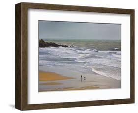 Bunmahon Strand, the Copper Coast, County Waterford, Ireland-null-Framed Photographic Print