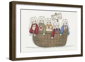 Bunnies for Sale 2-Debbie McMaster-Framed Giclee Print