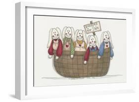 Bunnies for Sale 2-Debbie McMaster-Framed Giclee Print