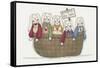 Bunnies for Sale 2-Debbie McMaster-Framed Stretched Canvas