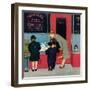 "Bunnies for Sale", April 12, 1952-M. Coburn Whitmore-Framed Giclee Print