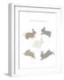 Bunnies Hopping-Leah Straatsma-Framed Art Print