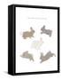 Bunnies Hopping-Leah Straatsma-Framed Stretched Canvas