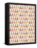 Bunnies Ombre-Josefina Baumann-Framed Stretched Canvas