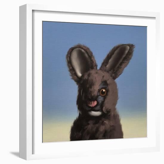 Bunny, 2017,-Peter Jones-Framed Giclee Print