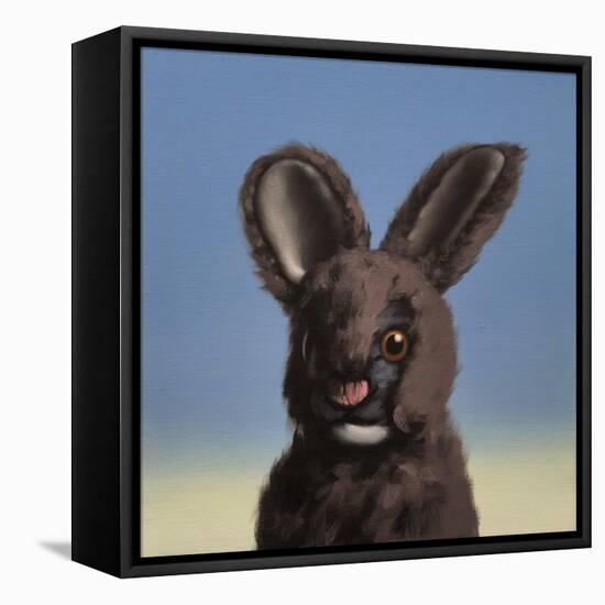 Bunny, 2017,-Peter Jones-Framed Stretched Canvas